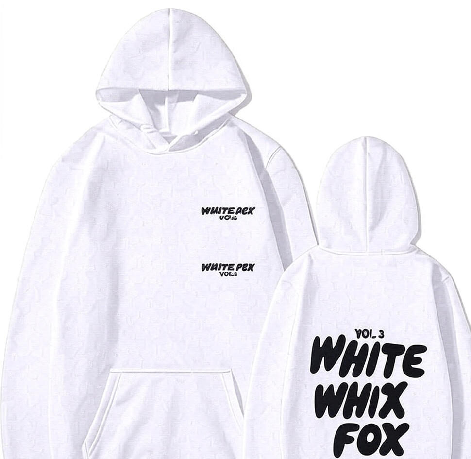 The White Fox Hoodie Your go-to for Style and Comfort